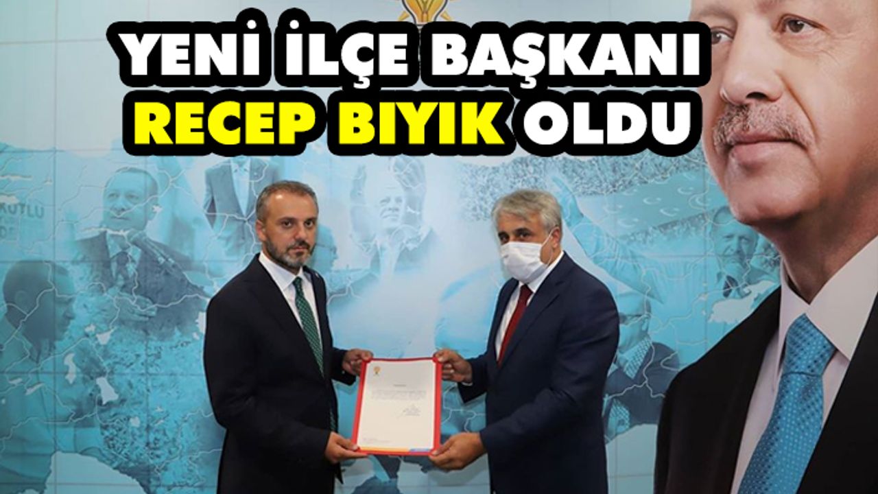 AK Parti Kapaklı İlçe Başkanı belli oldu