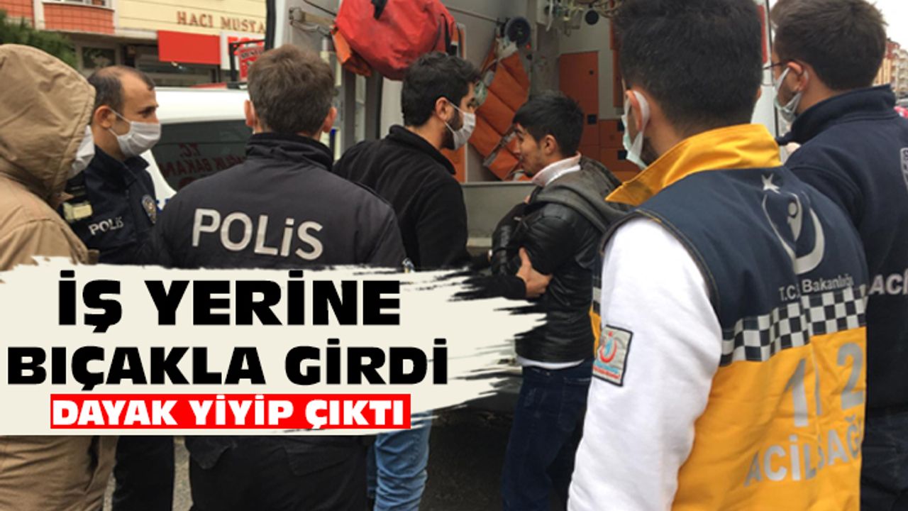 Kapaklı’da iş yerine bıçaklı saldırı: 2 yaralı