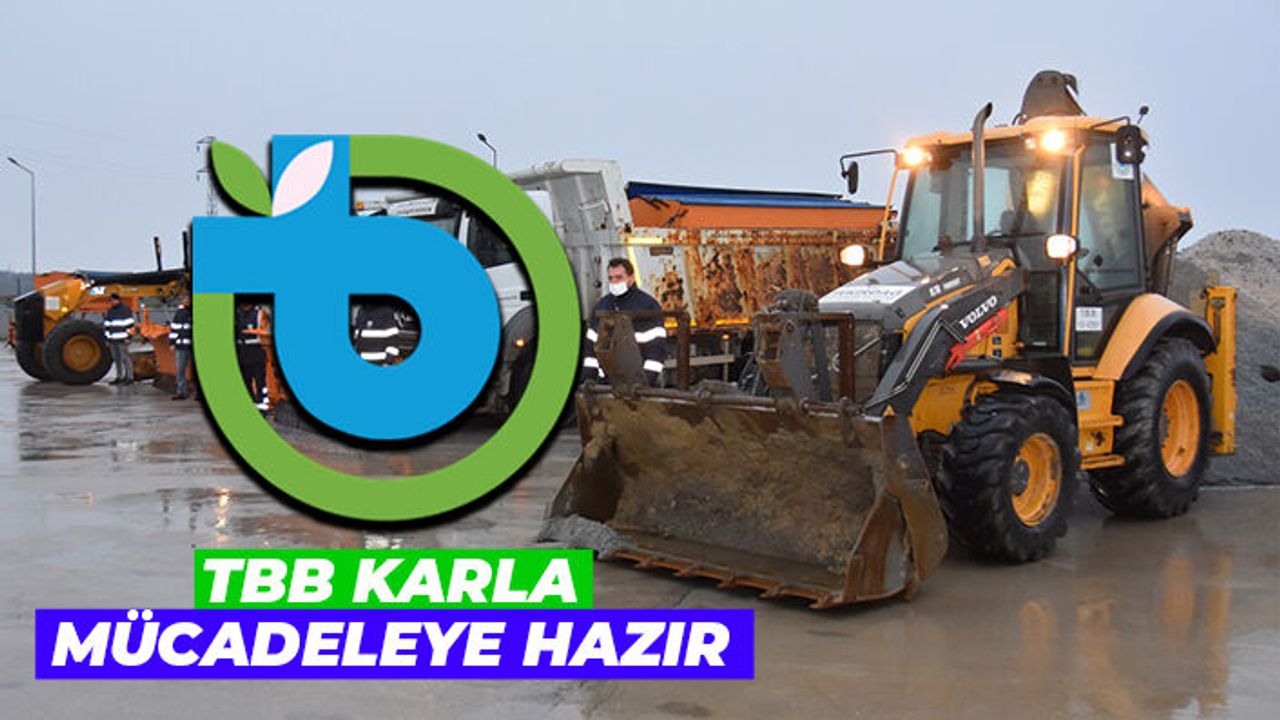 Tekirdağ Büyükşehir Belediyesi karla mücadeleye hazır