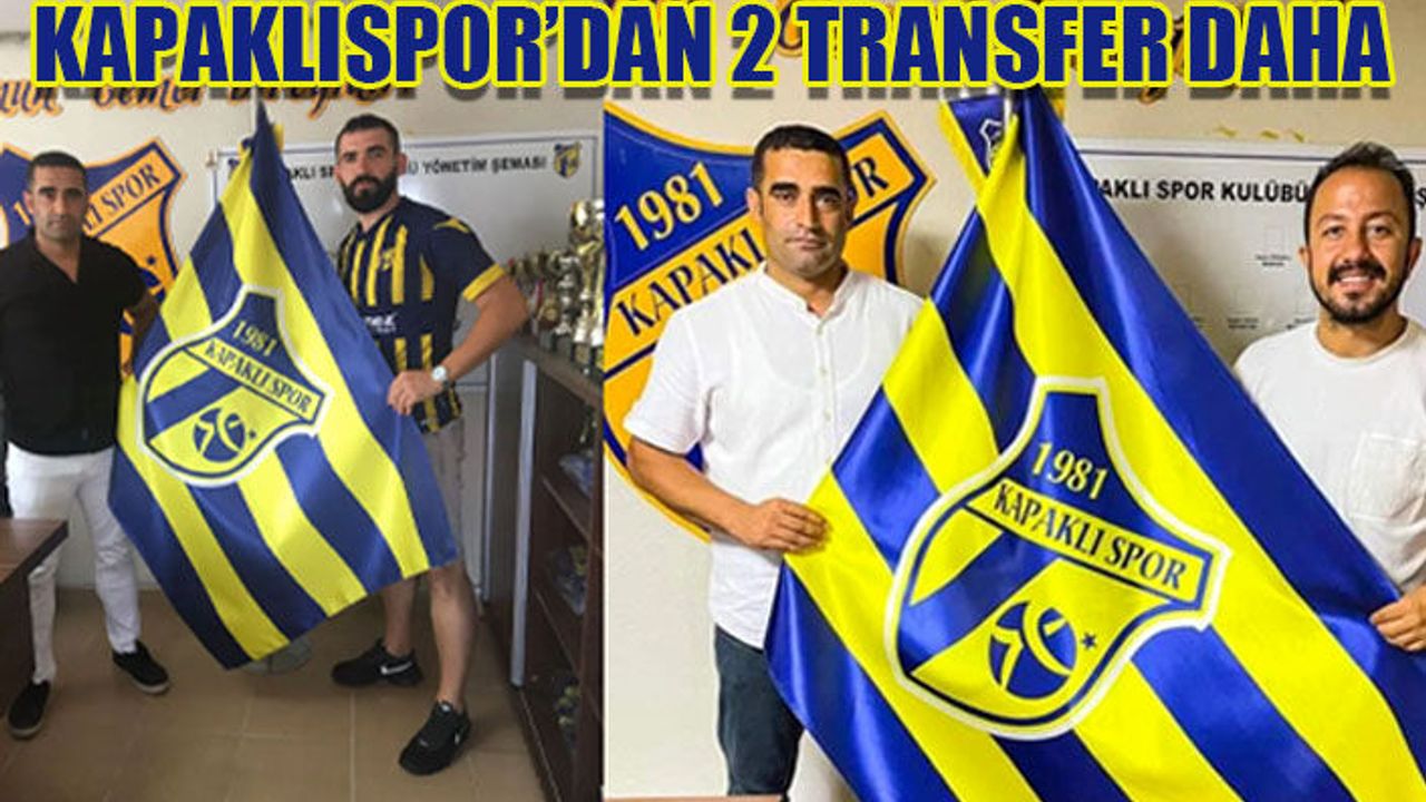 Kapaklıspor transfer çalışmalarını sürdürüyor