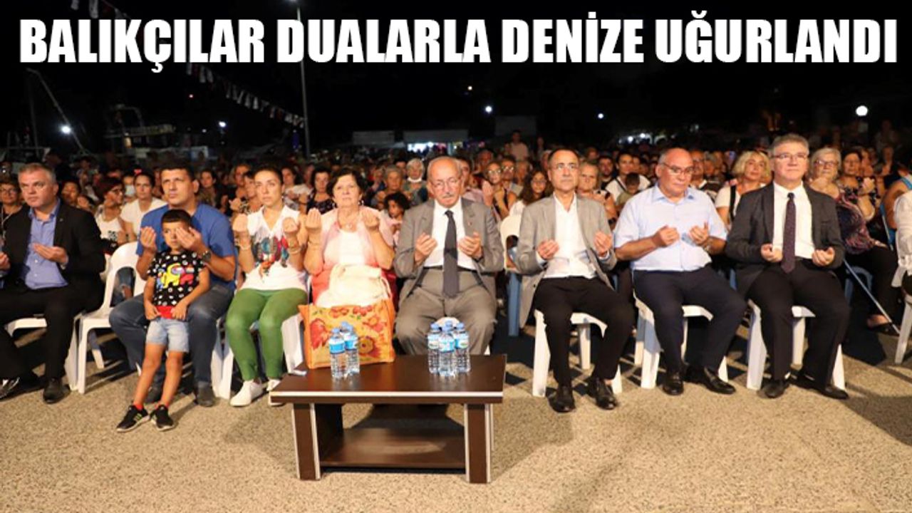 Tekirdağ'da Balık Avı Sezonu Açılış Töreni düzenlendi