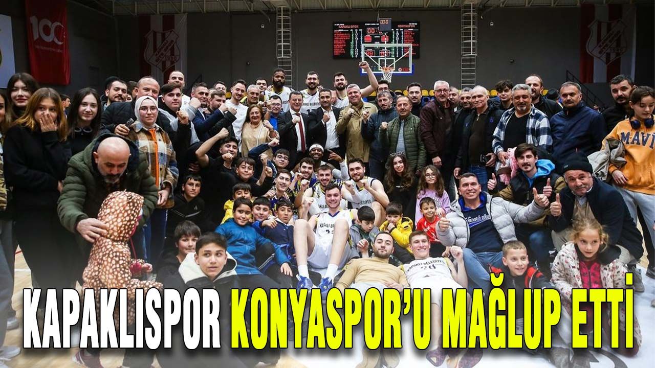 Kapaklıspor Konyaspor’u mağlup etti