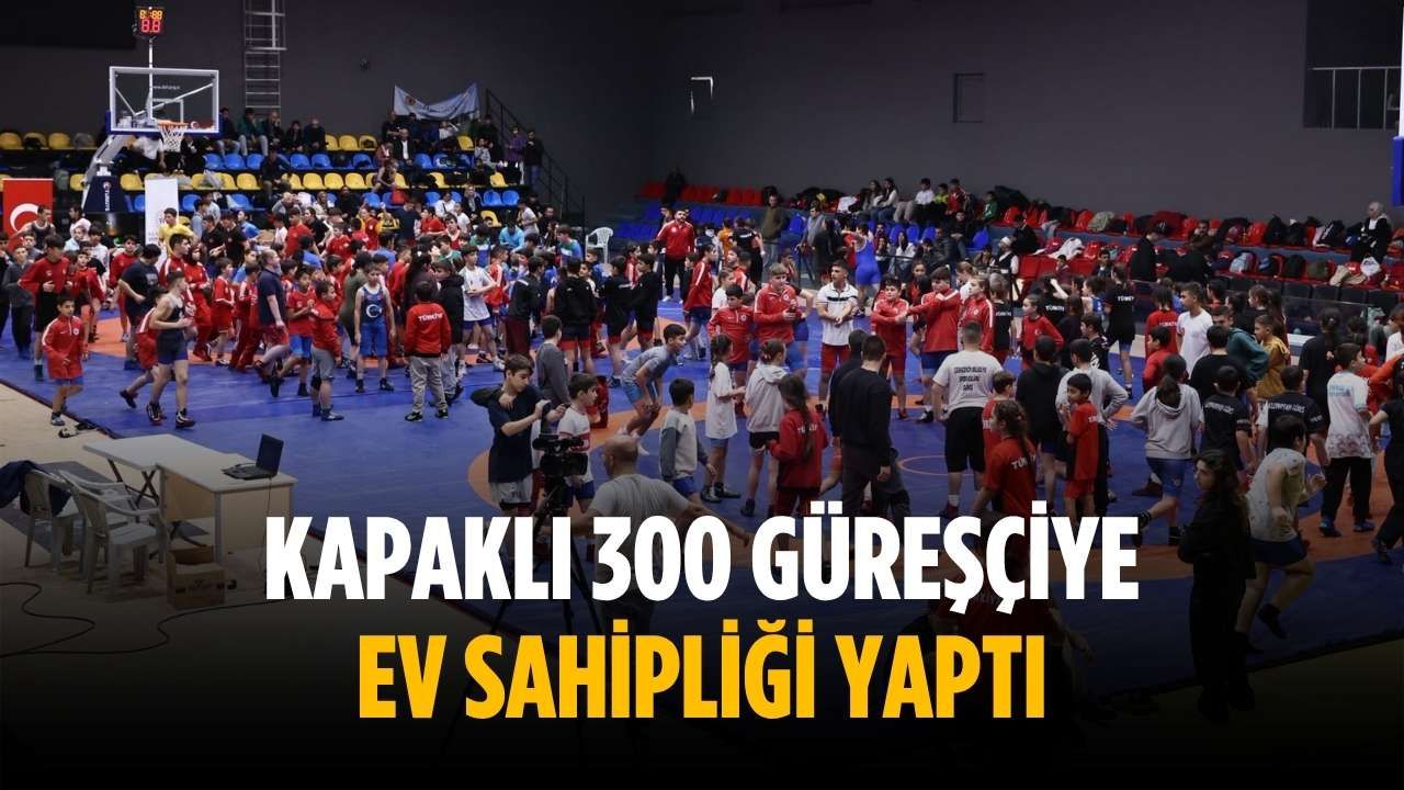 Kapaklı 300 güreşçiye ev sahipliği yaptı