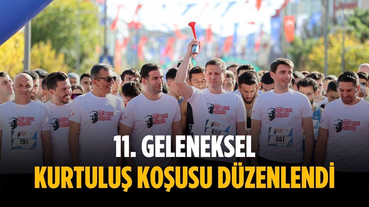 11. Geleneksel Kurtuluş Koşusu düzenlendi