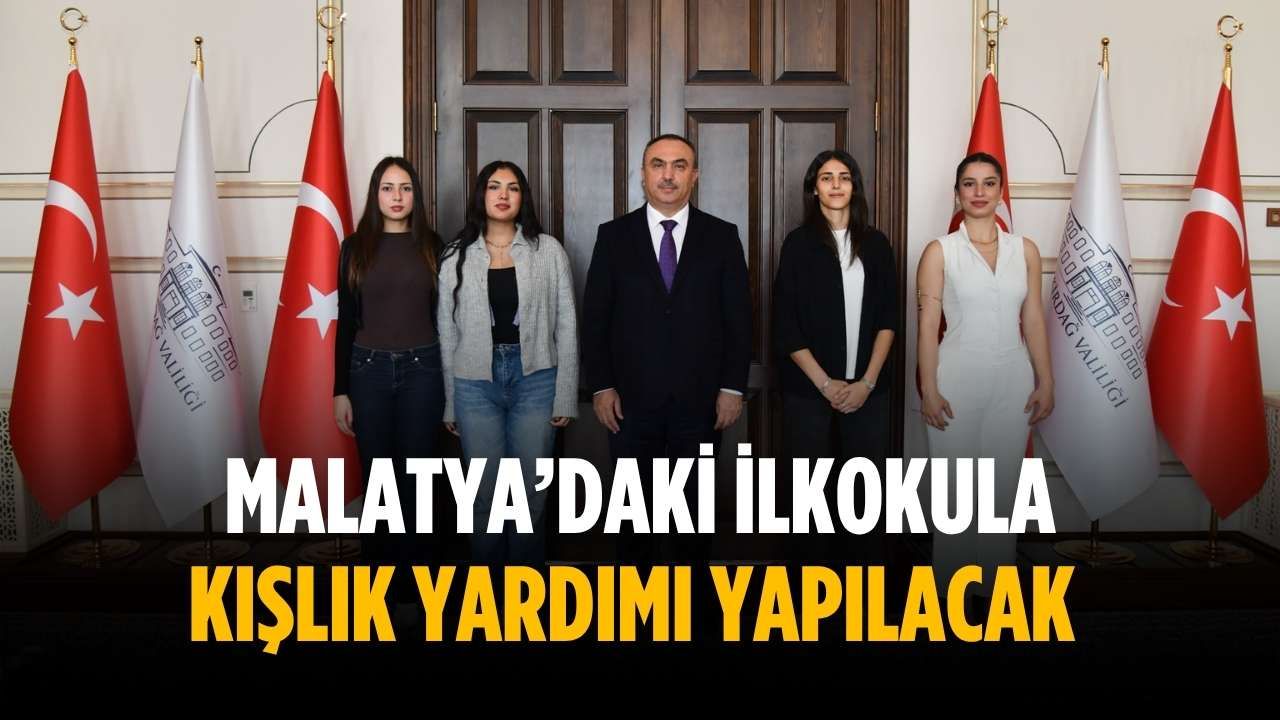 Malatya’daki ilkokula kışlık yardımı yapılacak
