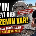 “Ay’ın yüzeyi gibi bir zemin var”