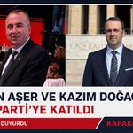Kenan Aşer ve Kazım Doğaç Yeni Parti’ye katıldı