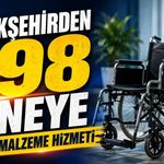 Büyükşehirden 598 haneye medikal malzeme hizmeti