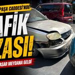 Gazi Osman Paşa Caddesi’nde maddi hasarlı trafik kazası