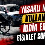 Yasaklı madde kullandığı idda edilen bisiklet sürücüsü