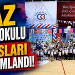 Yaz Spor Okulu kursları tamamlandı