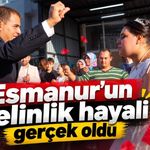 Esmanur’un gelinlik hayali gerçek oldu
