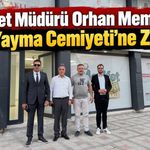Emniyet Müdürü Orhan Memiş’ten İlim Yayma Cemiyeti Kapaklı Şubesi’ne ziyaret