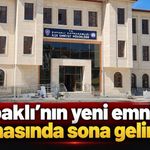 Kapaklı’nın yeni emniyet binasında sona gelindi