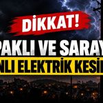 Kapaklı ve Saray’da planlı elektrik kesintisi yapılacak