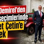 Şakir Demirel’den ÇTSO seçimlerinde Ahmet Çetin’e destek