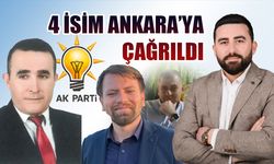 AK Parti İlçe Başkanlığı için 4 isim Ankara’ya çağrıldı