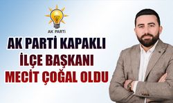 AK Parti Kapaklı İlçe Başkanı belli oldu