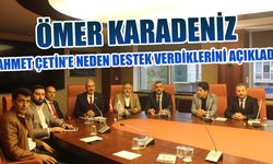 Karadeniz: Ön yargılarımızdan sıyrılarak Ahmet Çetin yönetimine destek verdik