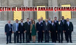 Çetin ve ekibinden Ankara çıkarması