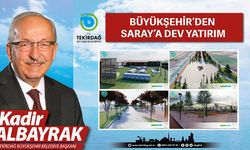 Büyükşehir'den Saray'a 22 milyon TL'lik yatırım