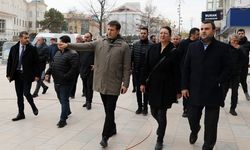 Başkan Akay ve CHP İl Başkanı Nallar, esnaf ziyaretinde bulundu