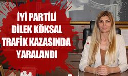 Dilek Köksal trafik kazasında yaralandı