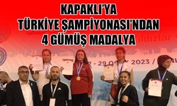 Kapaklı’ya Türkiye Şampiyonası’ndan 4 gümüş madalya