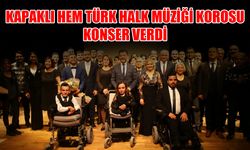 Kapaklı HEM Türk Halk Müziği korosu konser verdi