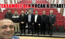 TEKSAMDEF'den Murat Koçak'a ziyaret