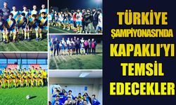 Kapaklıspor'un gençleri Kapaklı'yı Türkiye Şampiyonası’nda temsil edecek