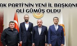 AK Parti Tekirdağ İl Başkanı Avukat Ali Gümüş oldu