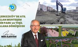 Çerkezköy'e ikinci Kent Park alanı yapılıyor
