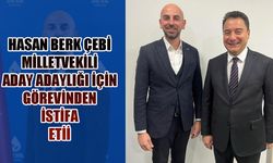 İl Başkanı Çebi milletvekili aday adaylığı için görevinden ayrıldı
