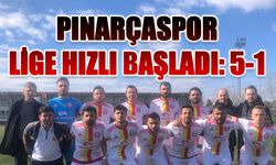 Pınarçaspor lige hızlı başladı: 5-1