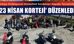Kapaklı'da Motosiklet Sevdalıları '23 Nisan Korteji' düzenledi