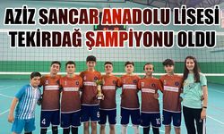 Aziz Sancar Anadolu Lisesi, Tekirdağ şampiyonu oldu