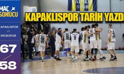 Kapaklıspor tarih yazdı