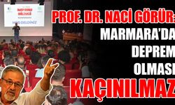 Prof. Dr. Naci Görür: Marmara’da deprem olması kaçınılmaz