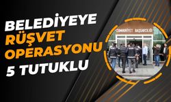Tekirdağ'da rüşvet operasyonu: 5 kişi tutuklandı