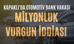 Kapaklı'da 'Milyonluk Otomotiv' vurgunu iddiası