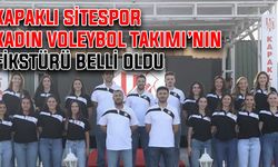 Kapaklı Sitespor Kadın Voleybol Takımı’nın fikstürü belli oldu