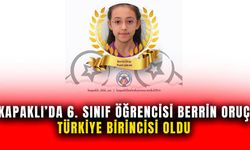 Berrin Oruç Türkiye birincisi oldu