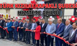 Türk Kızılay Kapaklı Şubesi hizmete açıldı
