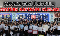 Kapaklı Gazi İlkokulu Atatürk Haftasını kutladı