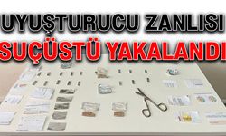 Uyuşturucu zanlısı suçüstü yakalandı