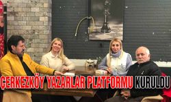 Çerkezköy Yazarlar Platformu kuruldu