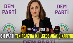 DEM Parti Tekirdağ’da iki ilçede aday çıkarıyor