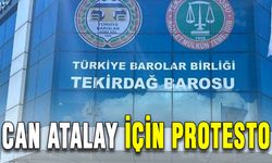 Can Atalay için protesto