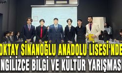 Oktay Sinanoğlu Anadolu Lisesi'nde İngilizce bilgi ve kültür yarışması